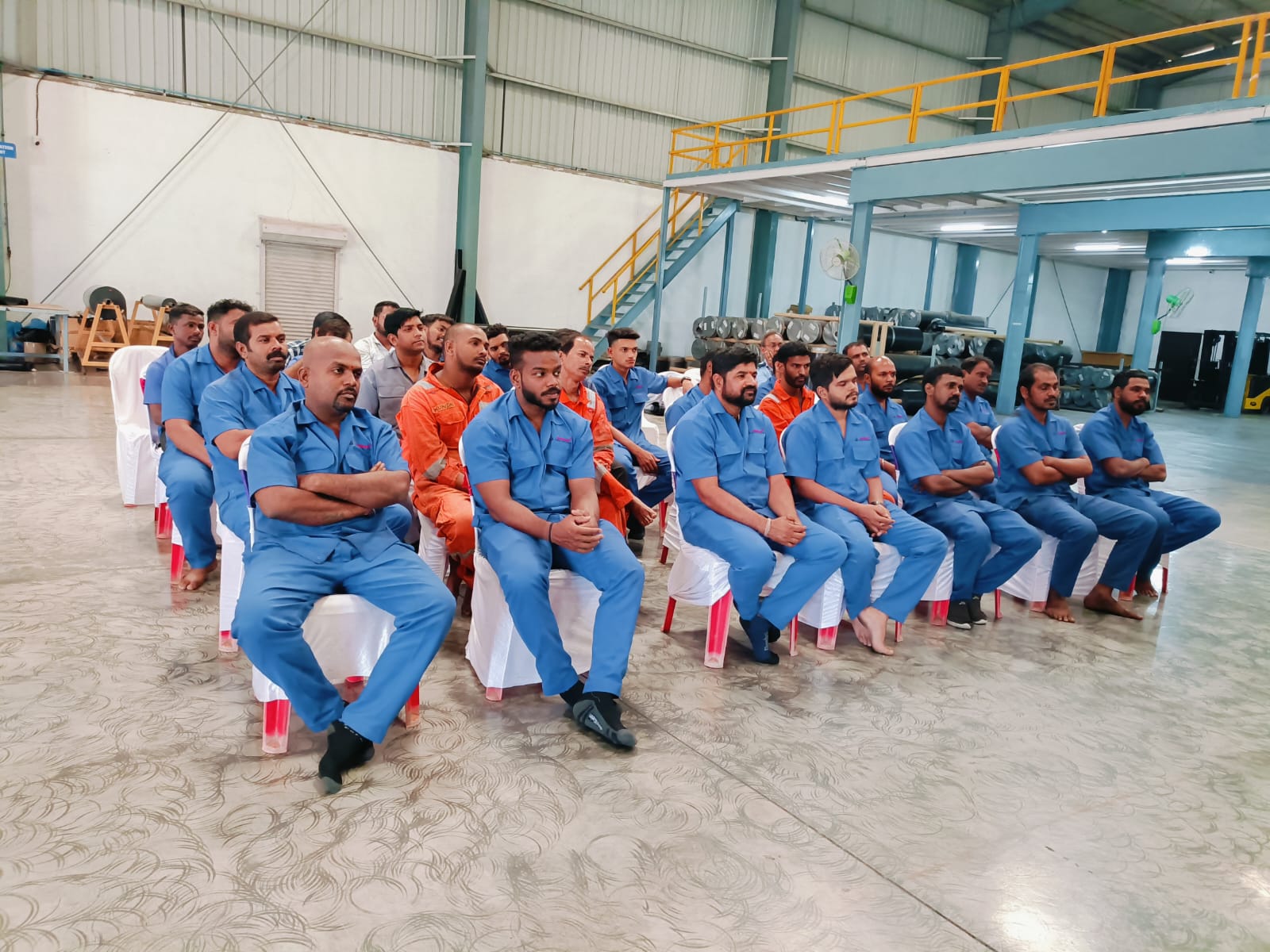 Safety Week Training at Factory