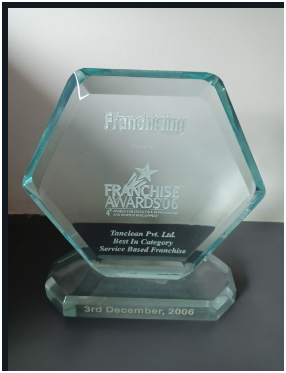 Tanclean - Service based Franchise Awards 2006